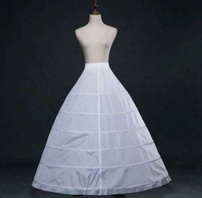 Wedding Dress Petticoat,  Bridal Hoop, 5 Hoop Ball Gown Petticoat
