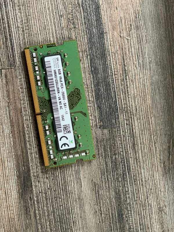 8GB DDR4 2666MHz SODIMM memory