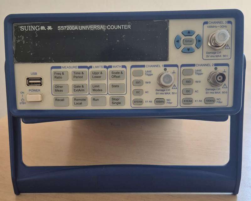 Suing SS7200A Digital Universal Frequency Counter 8 Digits/s Benchtop Frequency Counter