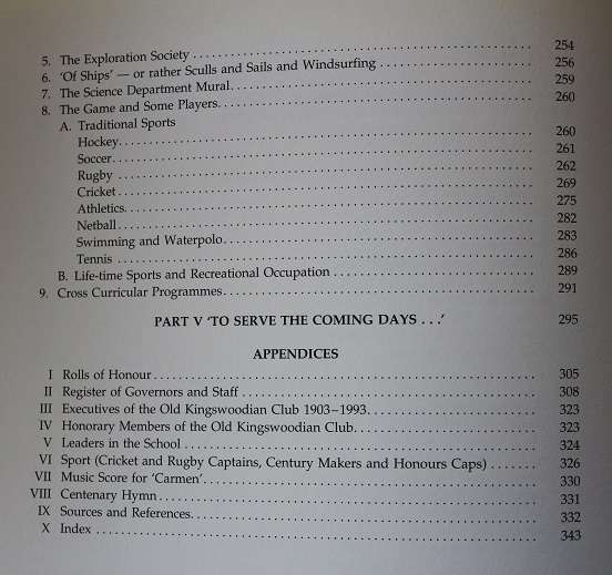 Still upon a frontier. A History of Kingswood College 1892-1993 by Howard and Joyce Kirkby
