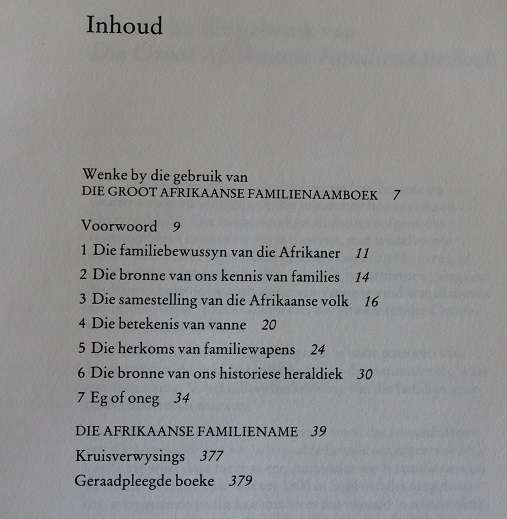 Die Groot Afrikaanse Familienaamboek deur C. Pama