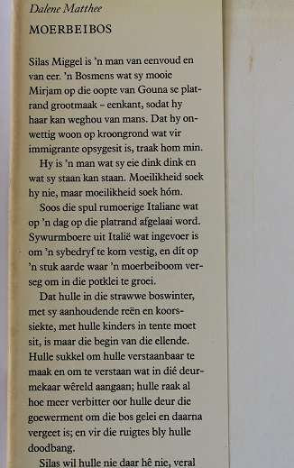 Moerbeibos deur Dalene Matthee