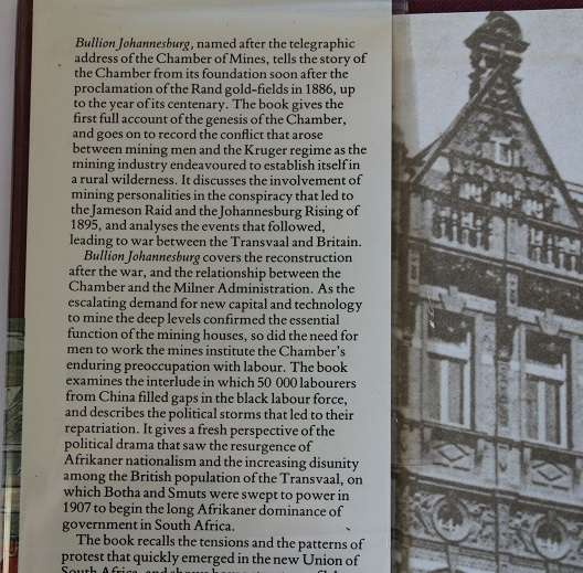 Bullion Johannesburg by John Lang. Men, mines and the challenge of conflict.