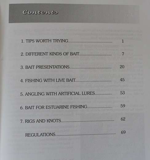 Bait is the secret by Nickie Louwrens. Angling guide.