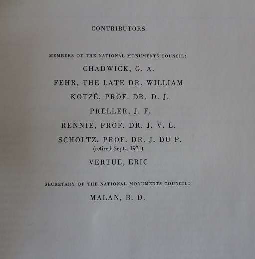 The Historical monuments of South Africa by J.J  Oberholster