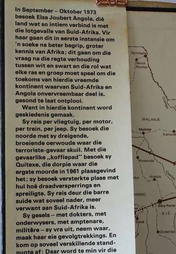 Die nuwe Afrikaan deur Elsa Joubert. 'n Reis deur Angola