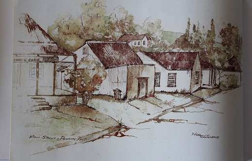 Pelgrimsrus deur Wilna Rautenbach. Sketse van Pelgrimsrus.