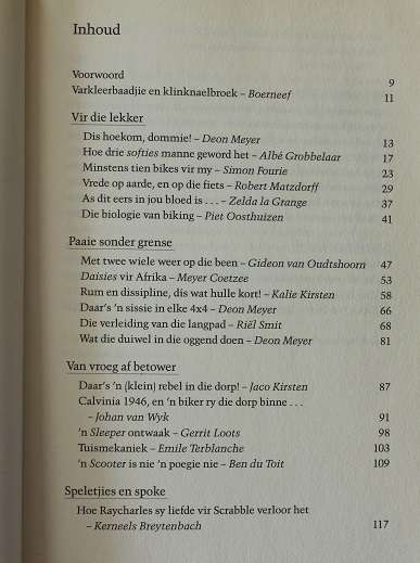 Die Bike-boek deur Tobie Wiese