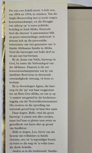 Die Reise van Isobelle deur Elsa Joubert