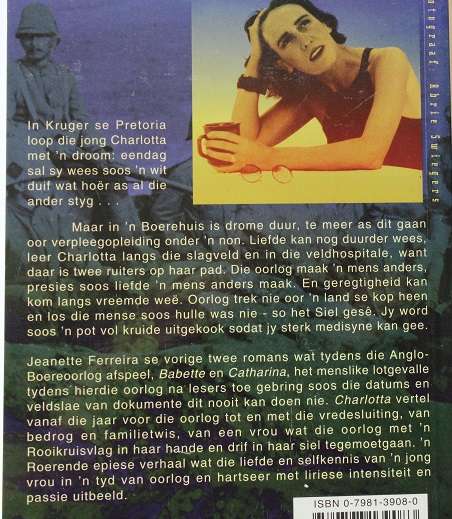 Charlotta deur Jeanette Ferreira. Historiese roman.