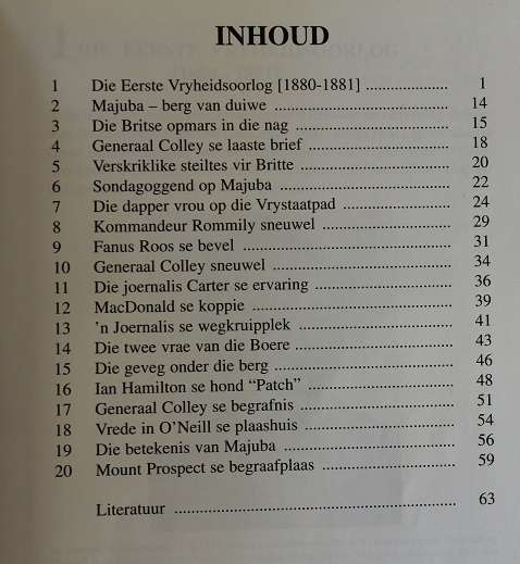 Majuba deur V.E. d' Assonville