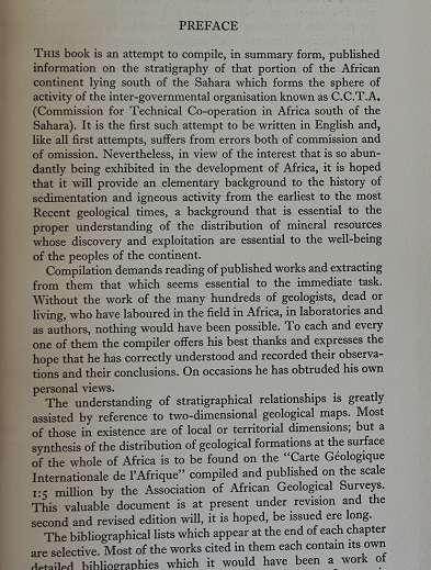 Stratigraphic history of Africa south of the Sahara by S.H. Haughton