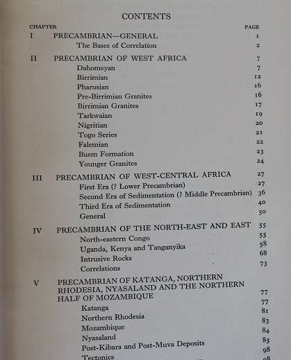 Stratigraphic history of Africa south of the Sahara by S.H. Haughton