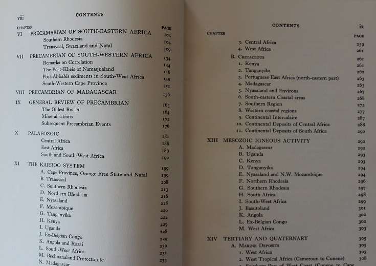 Stratigraphic history of Africa south of the Sahara by S.H. Haughton