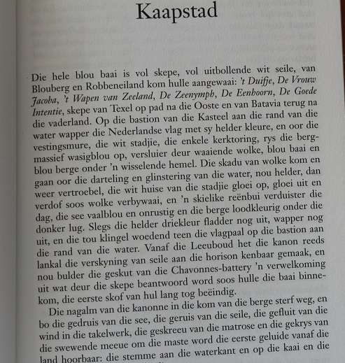 Verkenning deur Karel Schoeman. Historiese roman