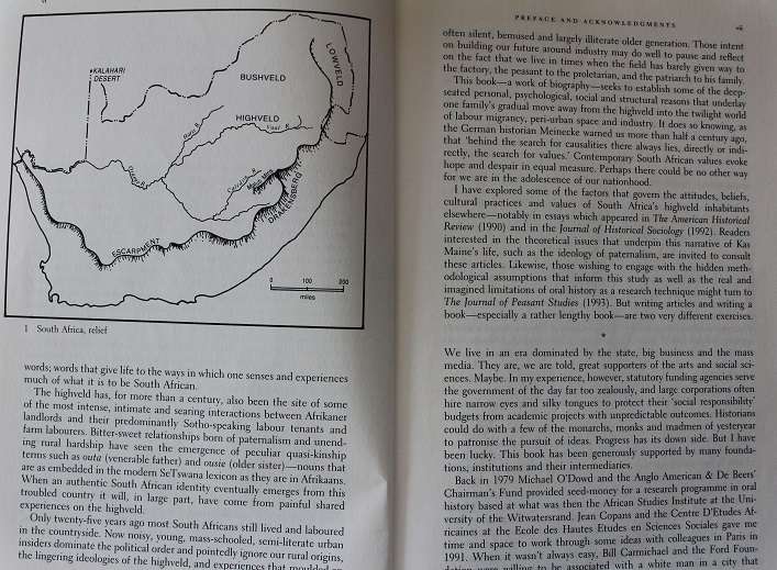 The seed is mine. The life of Kas Maine by Charles van Onselen. A South African Sharecropper.