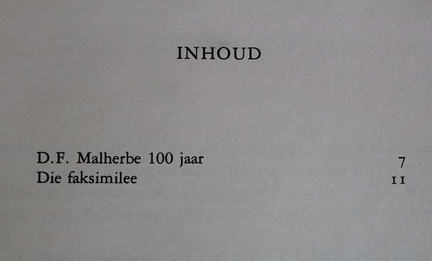 Uit my Lewensboek D.F. Malherbe. Ongepubliseerde manuskrip.
