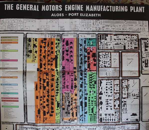 General Motors South African engine manufacturing plant Port Elizabeth 1965