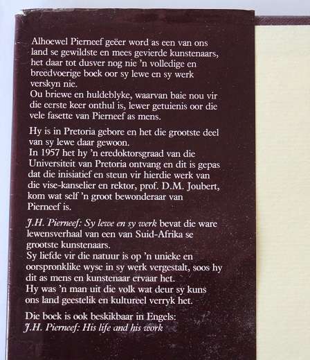 J.H. Pierneef. Sy lewe en sy werk. Redakteur P.G. Nel