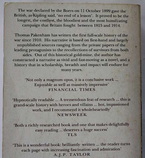 The Boer War by Thomas Pakenham