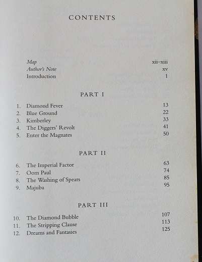 Diamonds, gold and war by Martin Meredith. The making of South Africa