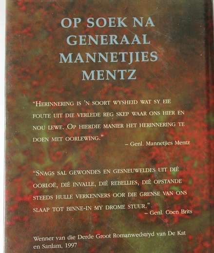 Op soek na Generaal Mannetjies Mentz deur Christoffel Coetzee
