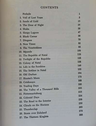 Natal and the Zulu Country by T.V. Bulpin
