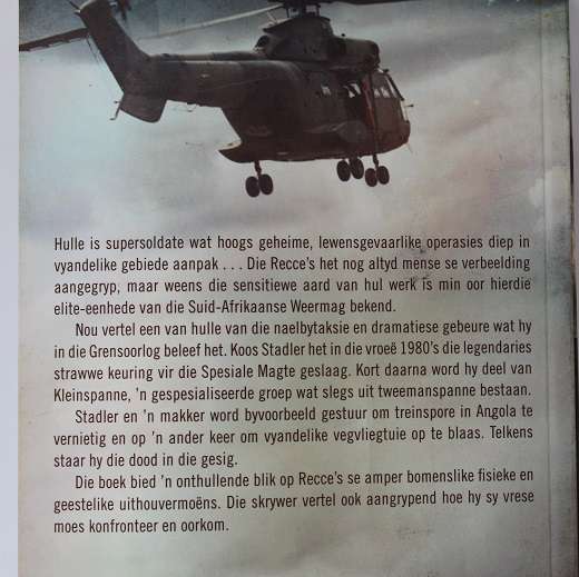 Recce deur Koos Stadler. Kleinspan-operasies agter vyandelike linies
