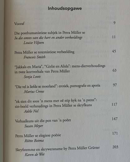 'n Huldiging Petra Müller redakteur Karen de Wet. Die skerpgevylde oomblik.