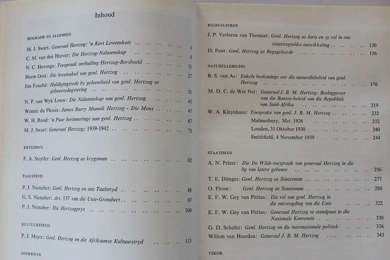 Gedenkboek vir Generaal Hertzog onder redaksie van Prof. P.J. Nienaber
