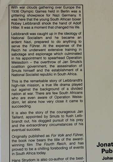 The Fourth Reich by Hans Strydom