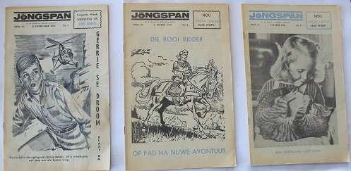 3 X Jongspan Tydskrifte-22 Feb, 1 Maart en 8 Maart. 1965