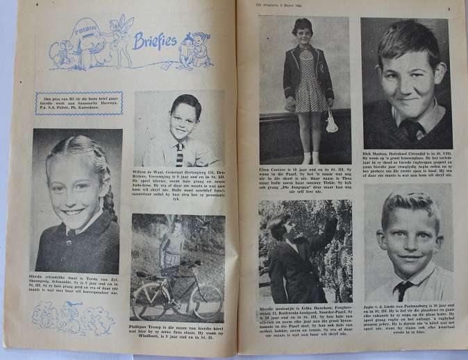 3 X Jongspan Tydskrifte-22 Feb, 1 Maart en 8 Maart. 1965