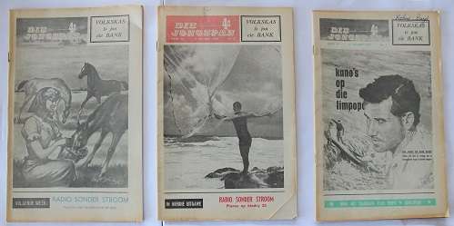 3 X Jongspan Tydskrifte-25 Feb., 11 Maart en 4 Maart 1963