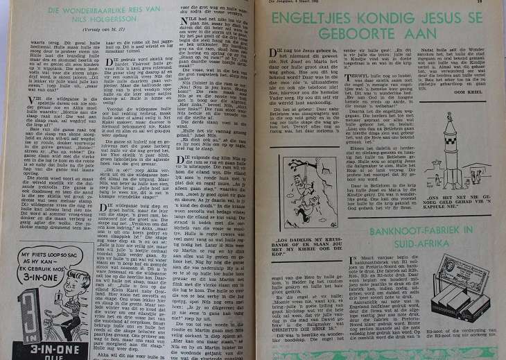 3 X Jongspan Tydskrifte-25 Feb., 11 Maart en 4 Maart 1963