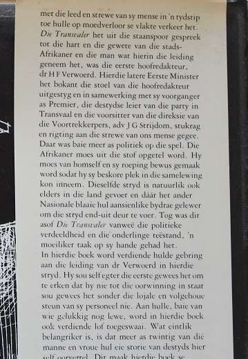 Die Transvaler 50 jaar deur Piet Meiring.
