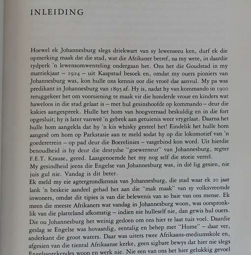 Die Transvaler 50 jaar deur Piet Meiring.