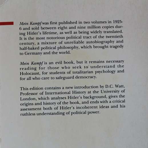 Mein Kampf by Adolf Hitler