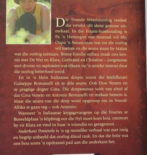 Anderkant Pontenilo deur Irma Joubert