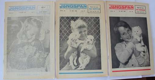 3 X Jongspan Tydskrifte- 8 Maart, 17 Mei en 24 Mei 1965