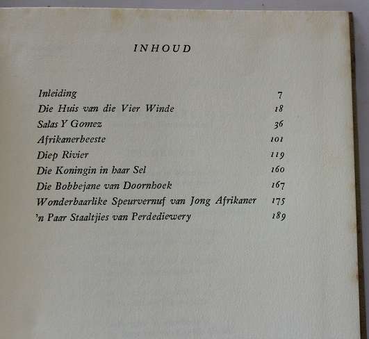 Uit die verhaalskat van Eugéne Marais saamgestel deur T.J. Botha/P. v. d. Walt