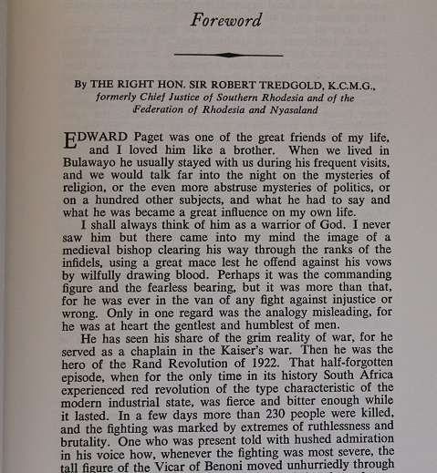 Paget of Rhodesia by Geoffret Gibbon