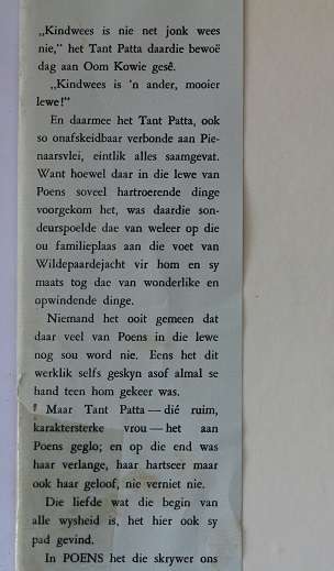 Poens die Penkopjare deur W.A.de Klerk. Jeugboekie