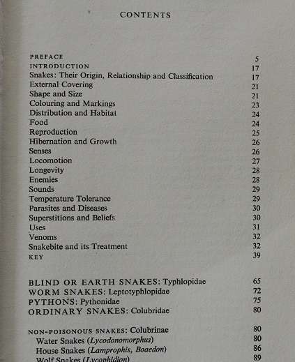 A Field guide to the snakes of Southern Africa by V.F.M. FitzSimons