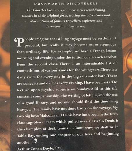 Our African Winter by Arthur Conan Doyle