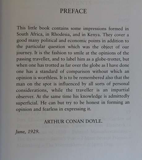 Our African Winter by Arthur Conan Doyle