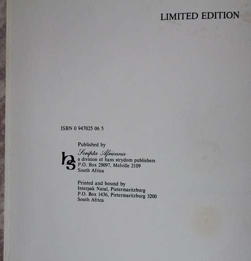 The German official account of the war in South Africa by Waters & Du Cane. Scripta Africana series.