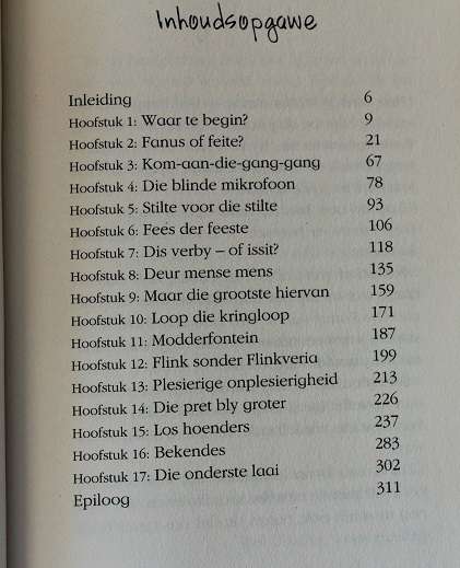 Fanus onthou en Sebastian lieg in die mou deur Fanus Rautenbach