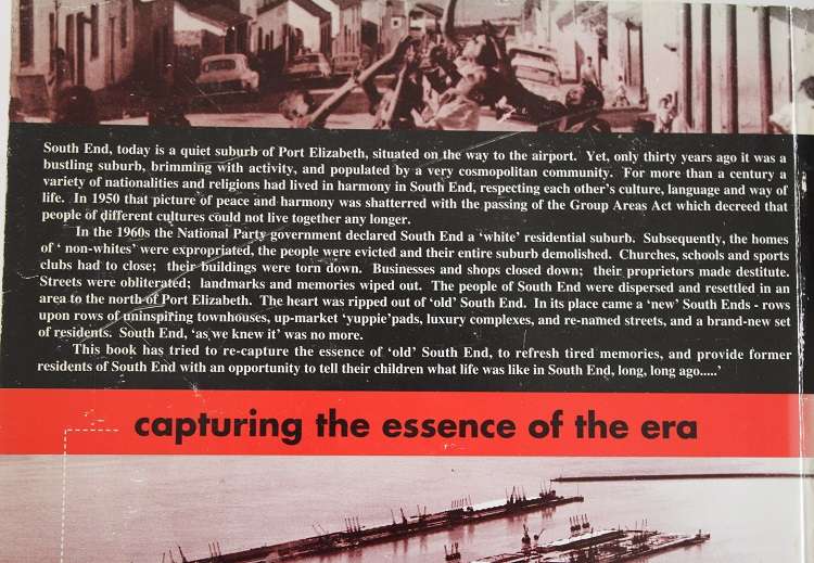 South End ( as we knew it ) by Y. Agherdien, A.C.George and S. Hendricks edited by R.H. du Pré