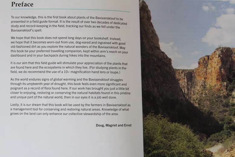 Plants of the Baviaanskloof by Douglas Euston- Brown & Magriet Kruger